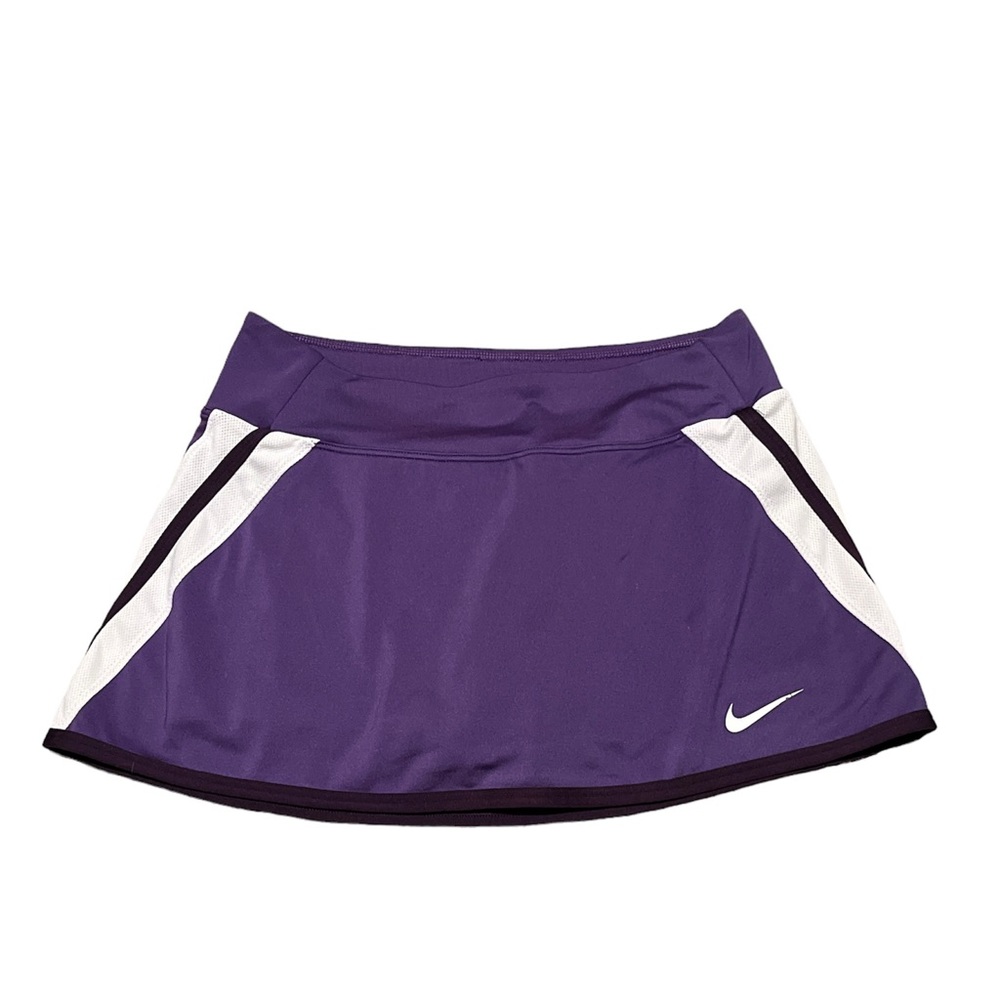 Tennis skirt Nike dryfit with bike short lining.  Small. Purple. Perfect.